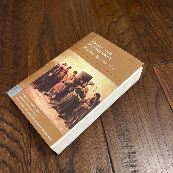 🍉Any books 2/$12 New CRIME AND PUNISHMENT by Fyodor Dostoevsky paperback book - Picture 2 of 3